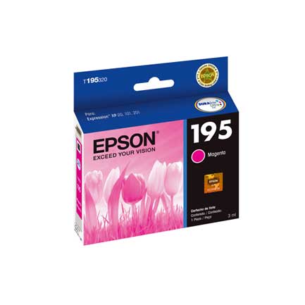 EPSON T195 XP-101 201 211 MAGENTA INK