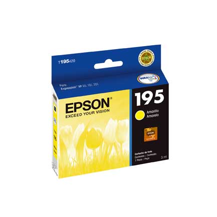 EPSON T195 XP-101 201 211 YELLOW INK
