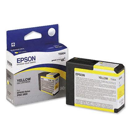 Epson Stylus Pro 3800/3880 Ink 80ml Yellow