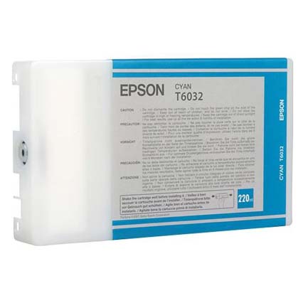 Epson Stylus Pro 7800/7880/9800/9880 220ml Cyan Ink