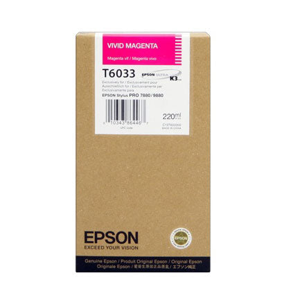 Epson Stylus Pro 7880/9880 220ml Ink Magenta
