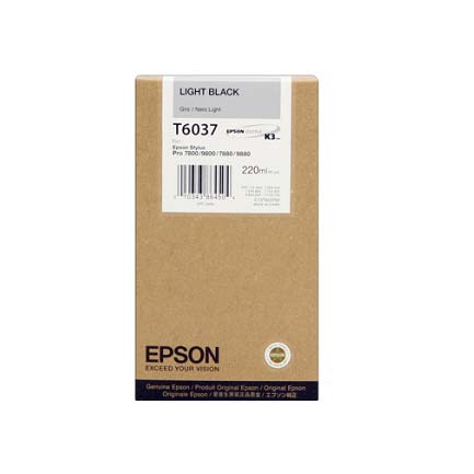 Epson Stylus Pro 7800/7880/9800/9880 220ml Light Black Ink