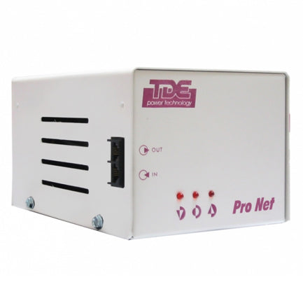 Voltage Regulator TDE PRO NET Metal Cabinet 800W 4 Outlets Operating Voltage 120v Surge