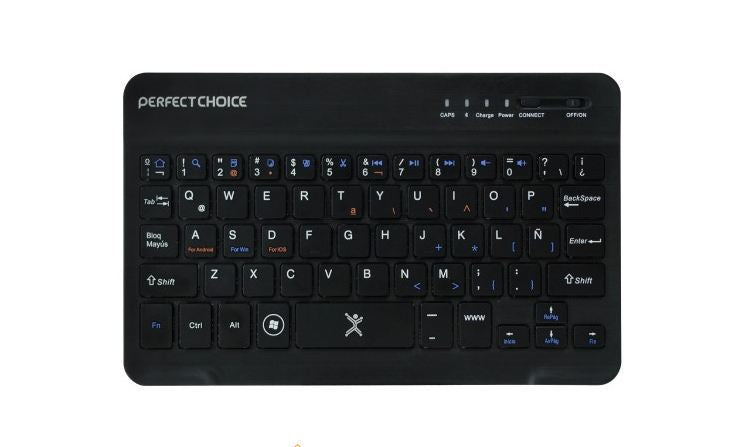 MINI TECLADO PERFECT CHOICE INALAMBRICO BLUETOOTH