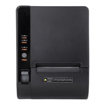 Impresora Térmica TechZone TZBE301 80mm Vel 300mm/s 203dpi USB/Serial/RJ45/RJ11 Cortador Automático 1 Año Garantía