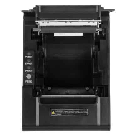 Impresora Térmica TechZone TZBE102 80mm Vel 250mm/s 203dpi  USB/Serial/RJ45/RJ11 Cortador Manual 1 Año Garantía