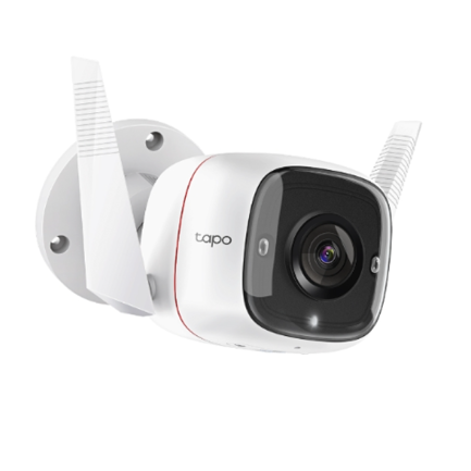 Cámara de seguridad Wi-Fi Tapo de Tp-link para exteriores 2K (2304x1296) 2.4 GHz 2T2R 2 × Externaliores