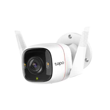 Cámara de seguridad Wi-Fi Tapo de Tp-link para exteriores 2K QHD (2560x1440) 2.4 GHz 2T2R 2 × External