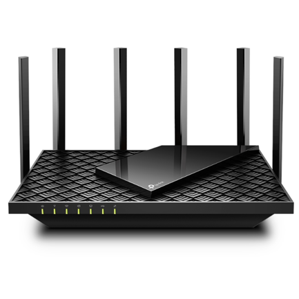 Router TP-LinkDual-Band Wi-Fi 6 574 Mbps at 2 4 GHz 4804 Mbps at 5 GHz 6× Antennas