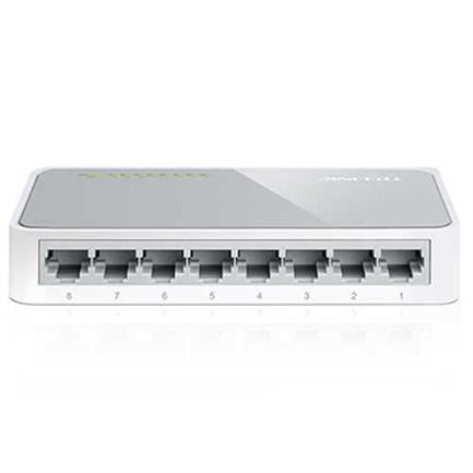 MINI SWITCH DE ESCRITORIO TP-LINK CON 8 PUERTOS FAST ETHERNE