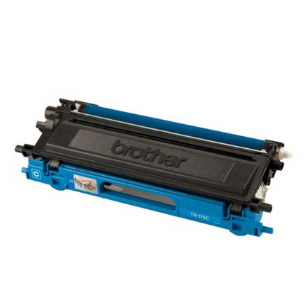 Tóner Brother TN115C Alto Rendimiento 4000 Páginas MFC9000/HL4000 Color Cian
