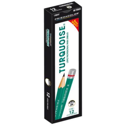 Berol Turquoise 2H Pencil, Box of 12