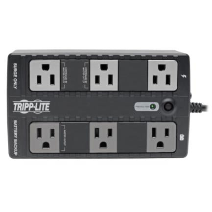 UPS Tripp Lite Standby 350VA 210W 6 NEMA 5-15R Outlets 120V 50Hz/60Hz 5-15P Plug