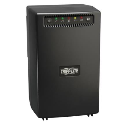 UPS Tripp Lite 1500VA USB 8 Outlets RJ 8CAB Tower Black