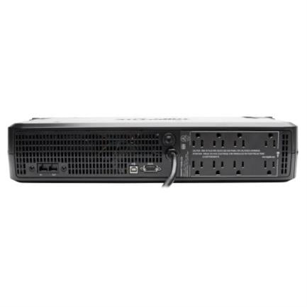 UPS Tripp Lite SmartPro LCD Interactive 120V 1500VA 900W AVR 2U Rack/Tower USB Serial DB9 8 Outlets