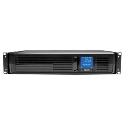 UPS Tripp Lite SmartPro LCD Interactive 120V 1500VA 900W AVR 2U Rack/Tower USB Serial DB9 8 Outlets
