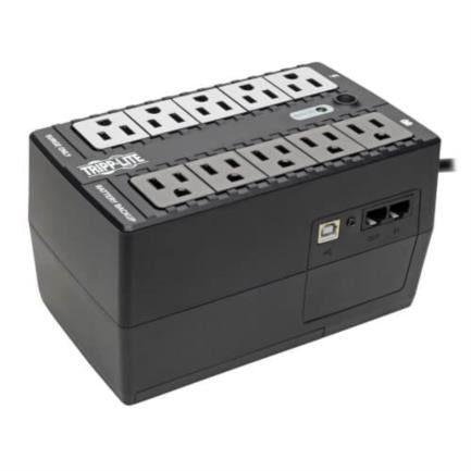 UPS Tripp Lite Standby 550VA/300W 10 NEMA5-15R Outlets 120V/50Hz/60Hz USB