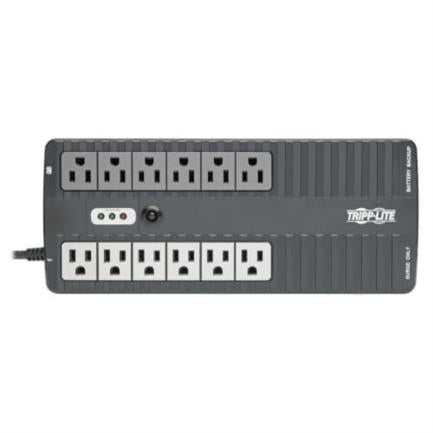 UPS Tripp Lite Standby 750VA/450W 12 NEMA5-15R Outlets 120V/50Hz/60Hz USB