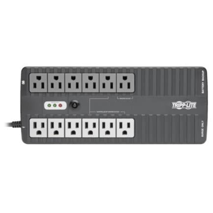 UPS TRIPP LITE 750VA 12 OUTLETS 6 BATTERIES RJ11