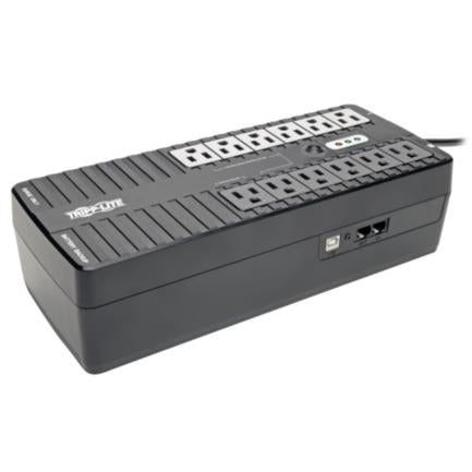 UPS TRIPP LITE 750VA 12 OUTLETS 6 BATTERIES RJ11