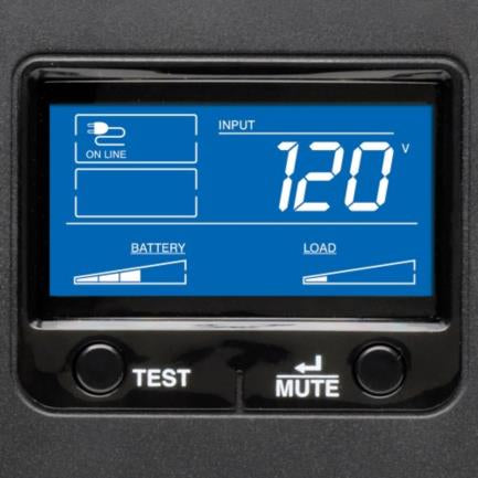 UPS Tripp Lite SmartPro LCD Interactive 120V 1300VA 720W Tower USB AVR 8 Outlets