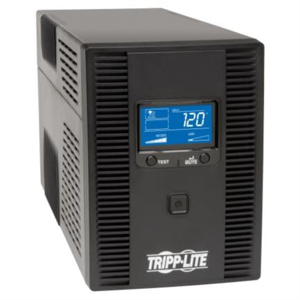 UPS Tripp Lite SmartPro LCD Interactive 120V 1300VA 720W Tower USB AVR 8 Outlets