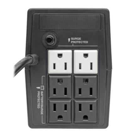 UPS Tripp Lite Standby 6 Outlets 650VA 360W AVR VS Series 120V 50Hz/60Hz Tower