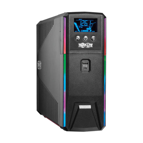 UPS Tripp Lite for Gaming Pure Sine Wave 1200VA 720W 120V LCD AVR Energy Saving