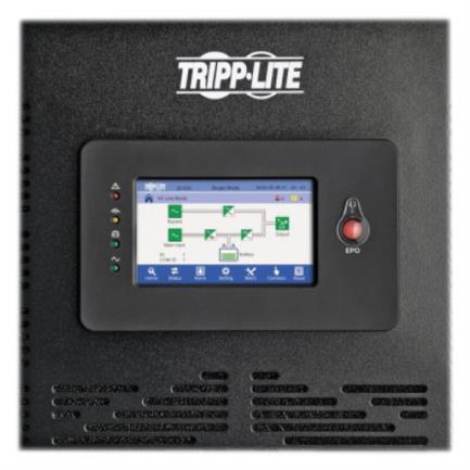 UPS Tripp Lite Three-Phase 208/220/120/127V 10kVA/kW Double-Conversion Unit PF 2 Internal Battery Strings