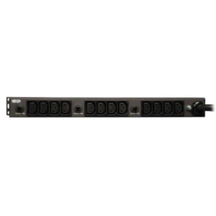 Tripp Lite Basic Single-Phase 5.8kW PDU Bar, 20 Outlets, 1U Rackmount
