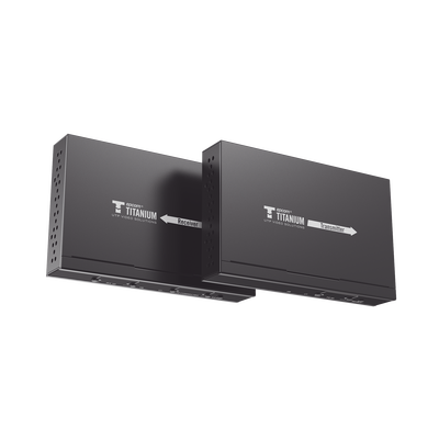 Kit Extensor MATRICIAL HDMI para distancias de 120 metros | Resolución 1080P @ 60Hz | Cat6 | Soporta 100 TX de entrada e Ilimitados RX en la salida | Control por PC, Control Remoto y Botón | Compatible con Switch IGMP.