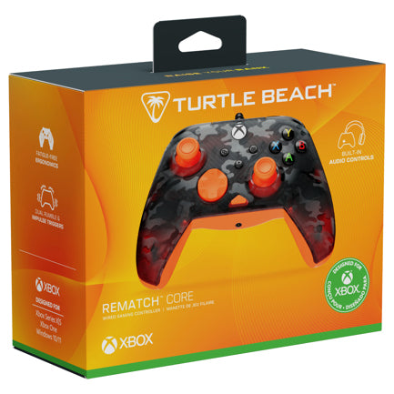 Control XB Turtle Beach Rematch Core Wired Controller- Ghost Black Camo/Orang
