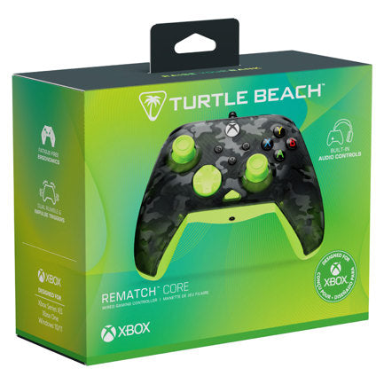 XB Turtle Beach Rematch Core Wired Controller- Ghost Black Camo/Yellow