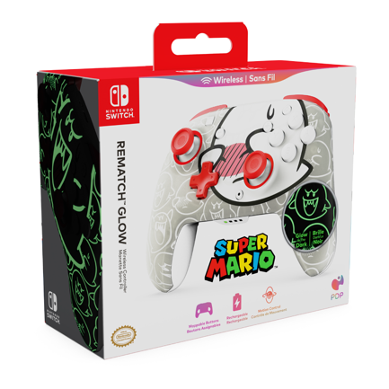 Turtle Beach Rematch Boo-Hoo Wireless Game Controller for Nintendo Switch