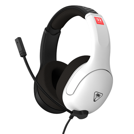 Turtle Beach Airlite Fit Wired Gaming Headset White Black for Nintendo Switch 2