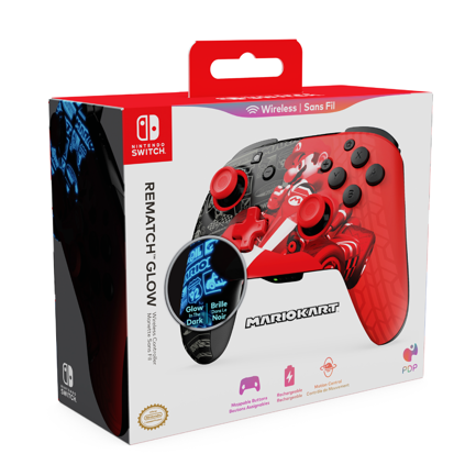Turtle Beach Rematch Mario Grand Prix Wireless Controller for Nintendo Switch