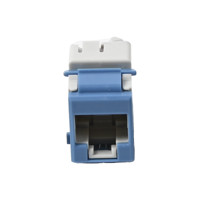 Jack Ultramax Cat6a, Utp, Tipo Keystone, Color Azul, Punch Down