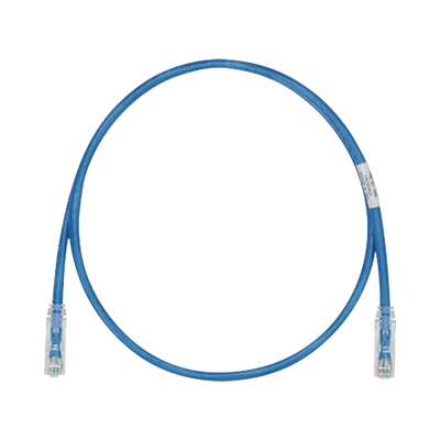 Cable de Parcheo TX6, UTP Cat6, 24 AWG, CM, Color Azul, 1.83 Metros (6 Pies)
