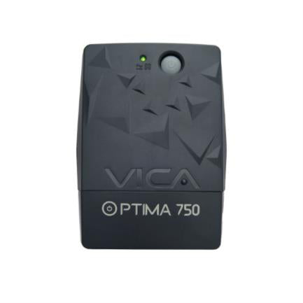 UPS Vica Óptima 750 750VA/360W 6 NEMA 5-15R 2 Regulated And 4 Backed 3 Year Warranty