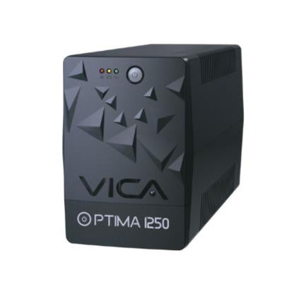 UPS Vica Óptima 1250 1250VA/600W 6 NEMA 5-15R (2 Regulated and 4 Battery Backup) 3 Year WTY