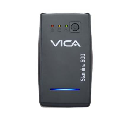 UPS Vica Stamina 500 Integrated Regulator 500VA/300W 8 Outlets LED Visual Indicators