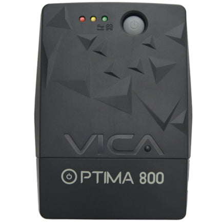 UPS Vica Ópima 800 800VA 480W 6 NEMA 5-15R (2 Regulated & 4 Battery Backup) 3 Year Warranty