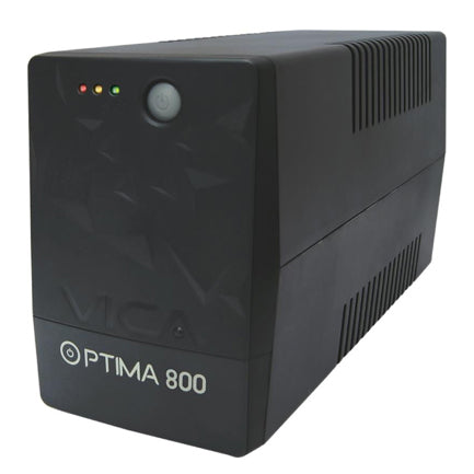 UPS Vica Ópima 800 800VA 480W 6 NEMA 5-15R (2 Regulated & 4 Battery Backup) 3 Year Warranty