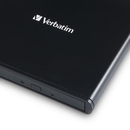 VERBATIM External CD-DVD Burner/Reader - Black