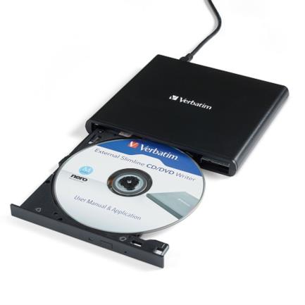 VERBATIM External CD-DVD Burner/Reader - Black