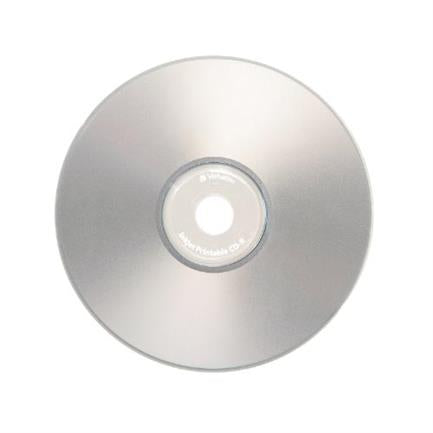 VERBATIM CD-RW 4X-12X 80MIN 700MB Slim Case Disc