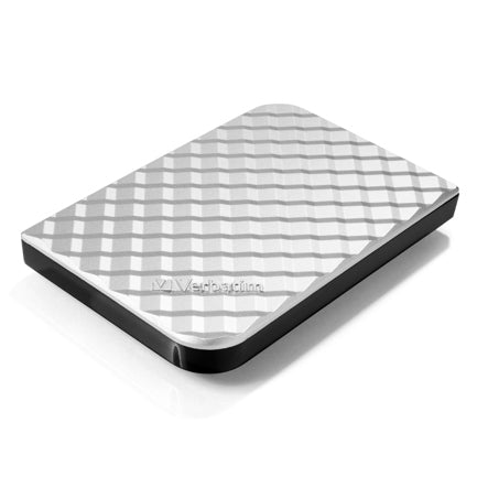 Verbatim 2TB USB 3.2 Gen 1 3.1 External Hard Drive Silver