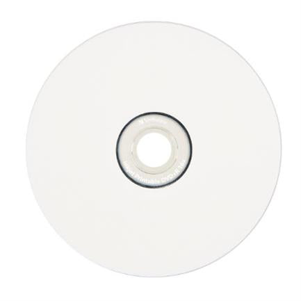 VERBATIM DVD-R 4.7GB 16X White Inkjet Printable Spindle 50