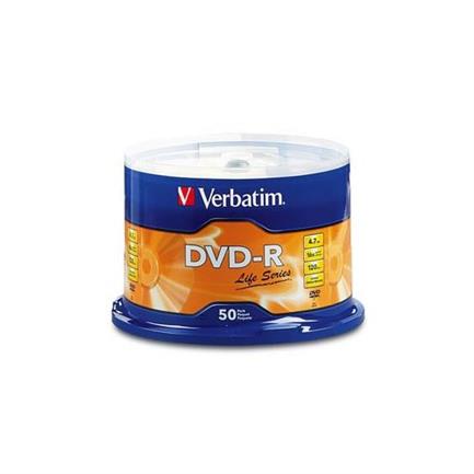Verbatim DVD-R 4.7GB 16X Spindle C/50