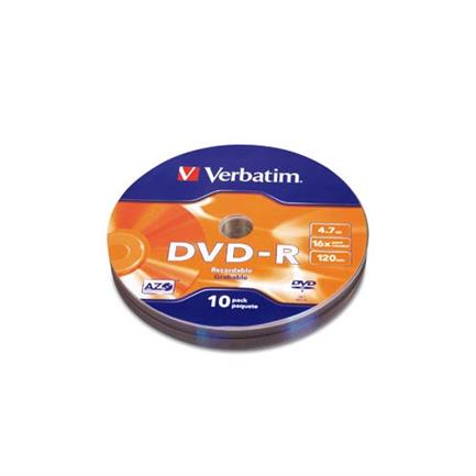 Verbatim DVD-R 4.7GB 16X 10-pack